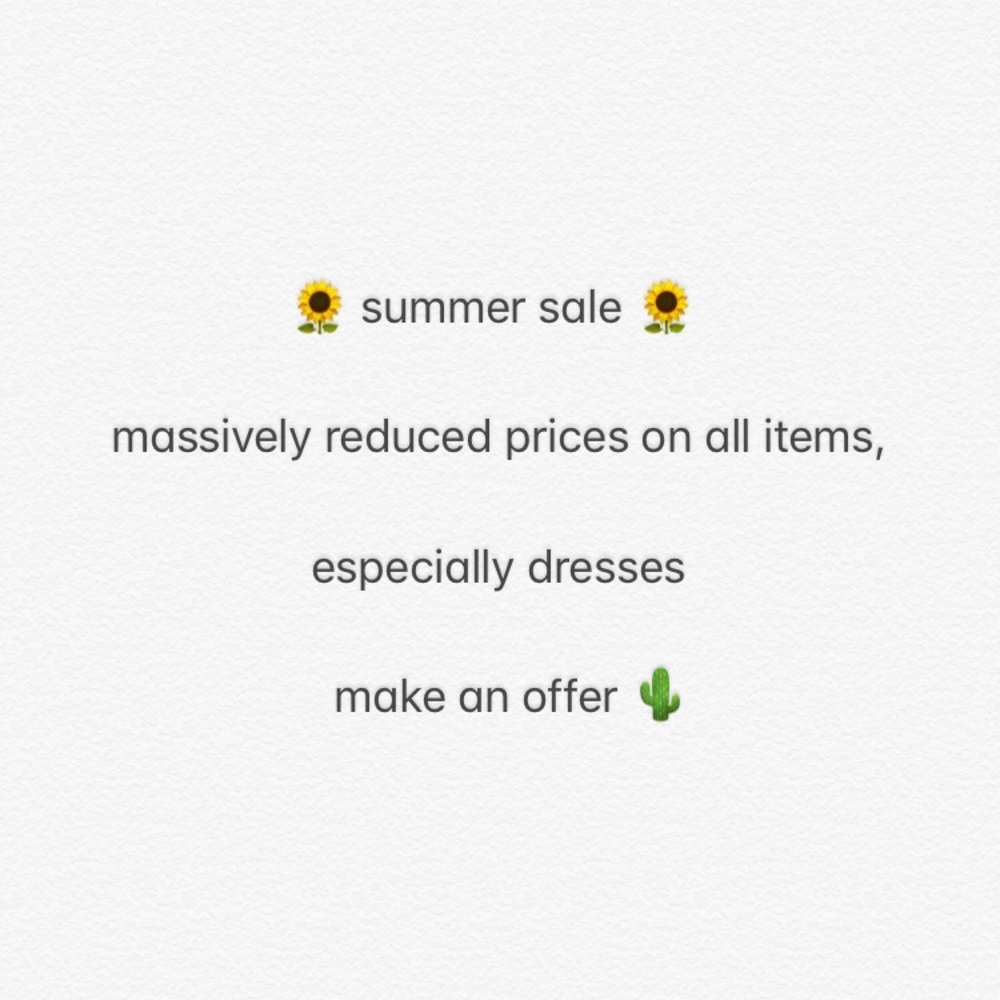 🍉 summer move-out sale 🍋